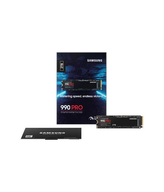 Disco duro interno solido ssd samsung mz - v9p2t0bw - 990 pro - 2tb - m.2 2280 - pcie 4.0