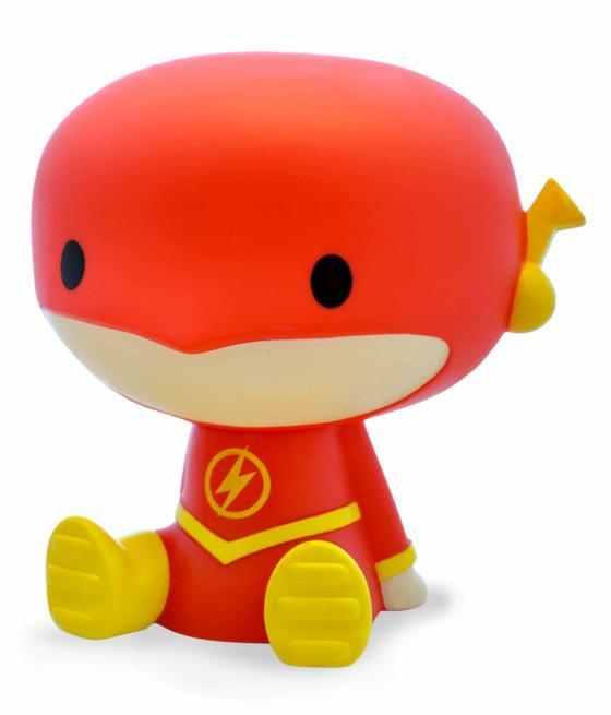 Figura plastoy dc comics liga de la justicia flash chibi