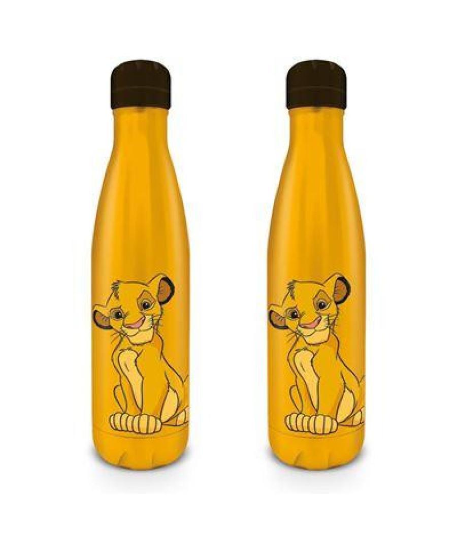 Botella de acero pyramid disney el rey león simba 550 ml