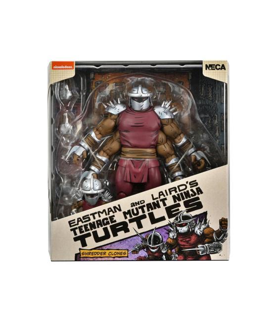 Figura neca tortugas ninja shredder clone & mini shredder