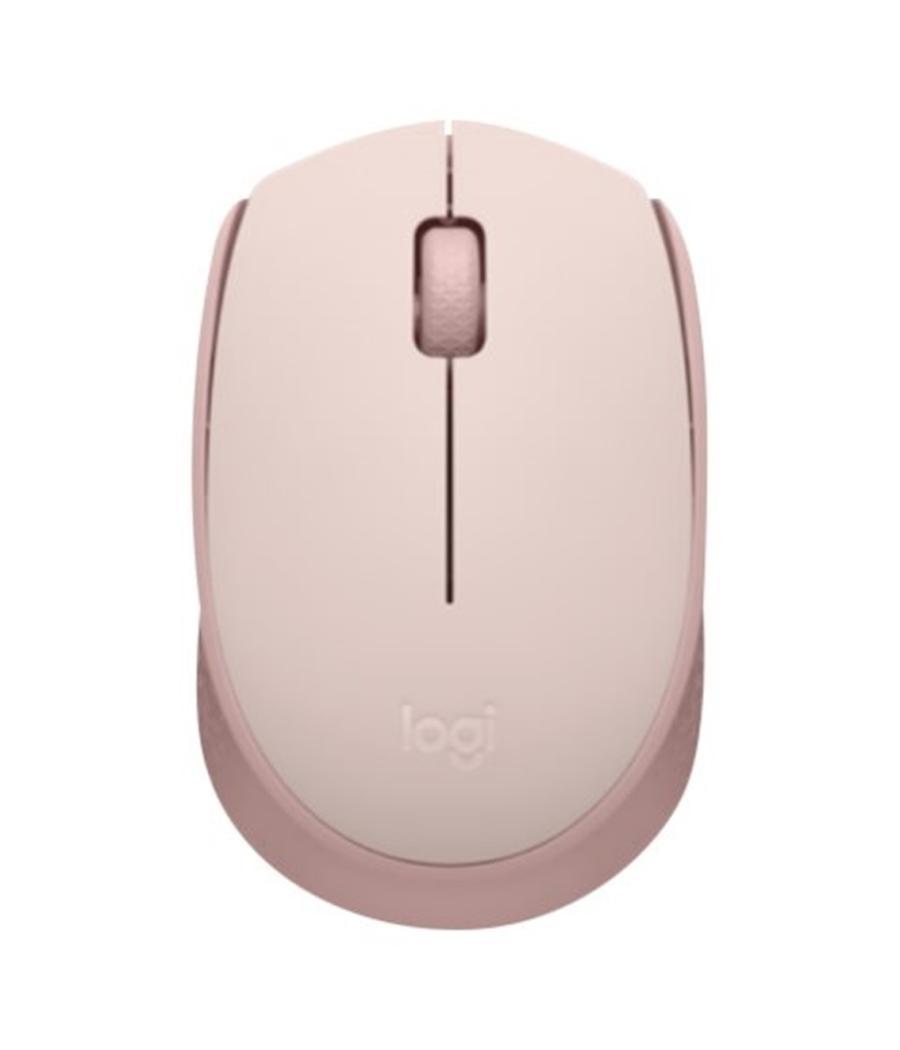 Mouse raton logitech m171 optico wireless inalambrico rosa