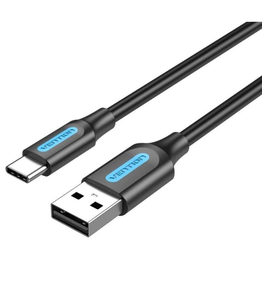 Cable usb-a a usb-c 2 m gris vention