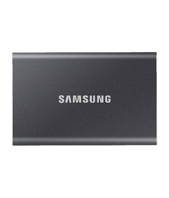 Disco externo ssd samsung portable t7 1tb/ usb 3.2/ gris