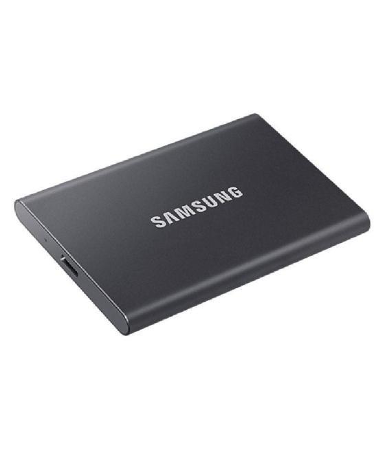 Disco externo ssd samsung portable t7 1tb/ usb 3.2/ gris