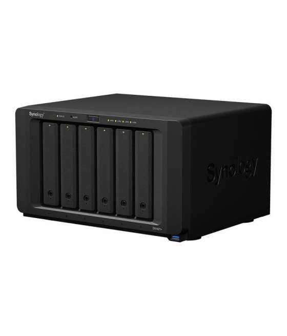 Nas synology diskstation ds1621+/ 6 bahías 3.5'- 2.5'/ 4gb ddr4/ formato torre