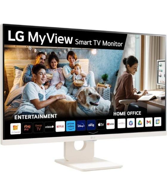 Smart monitor lg myview 32sr50f-w 31.5'/ full hd/ smart tv/ multimedia/ blanco