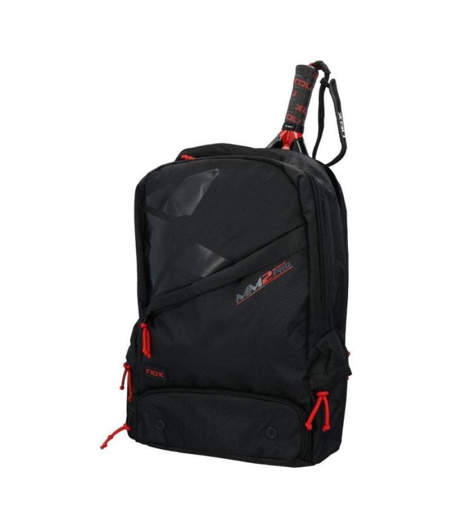 Mochila noxsport mm2 pro/ negra y roja