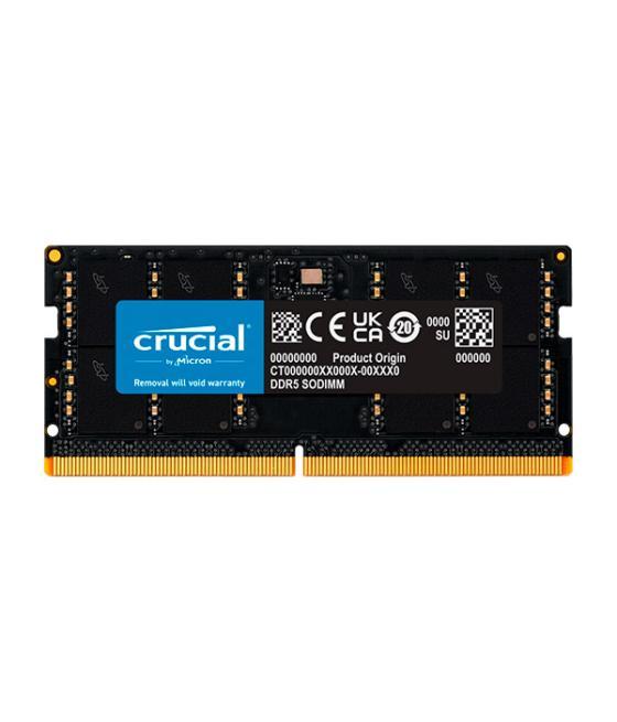 Sodimm 32gb 4800mhz ddr5 crucial ct32g48c40s5