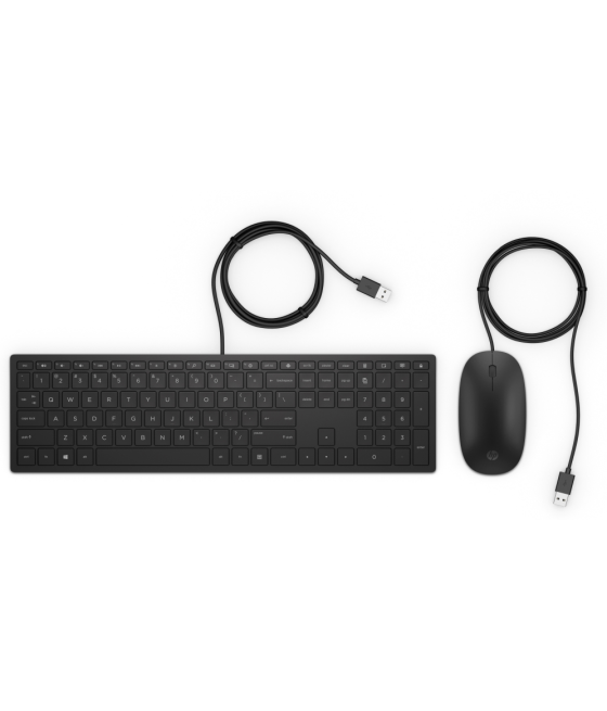 Combo teclado-raton wireless negro