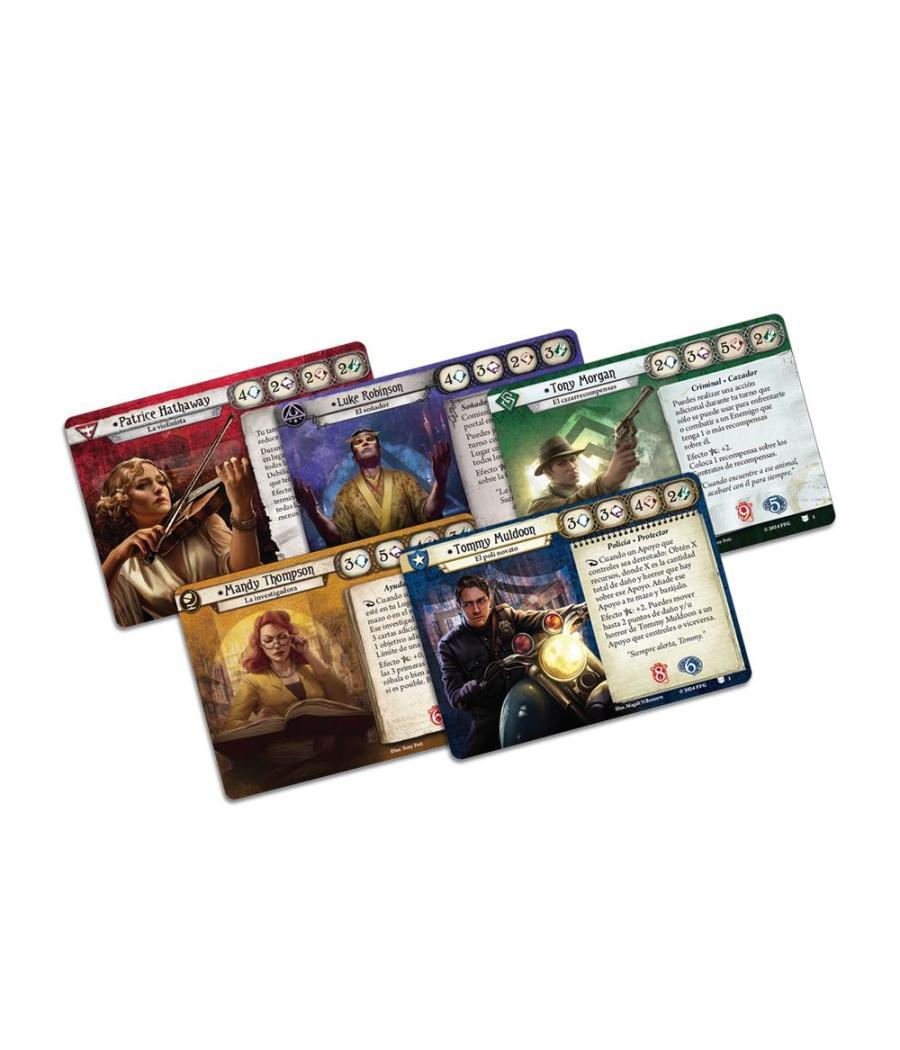 Juego de mesa arkham horror lcg los devoradores de sueños expansion investigacion edad recomendada 14 años