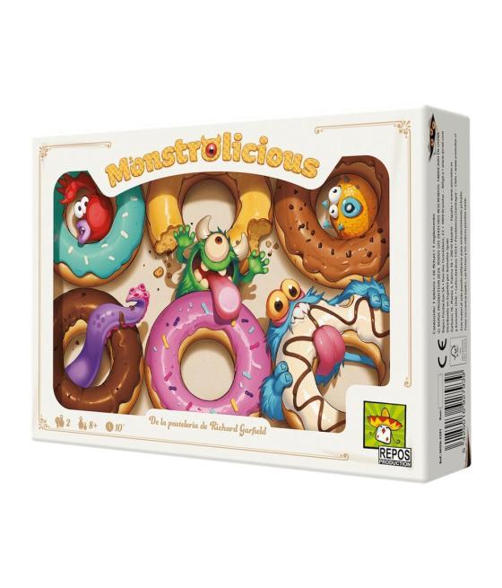 Juego de mesa monstrolicious edad recomendada 8 años