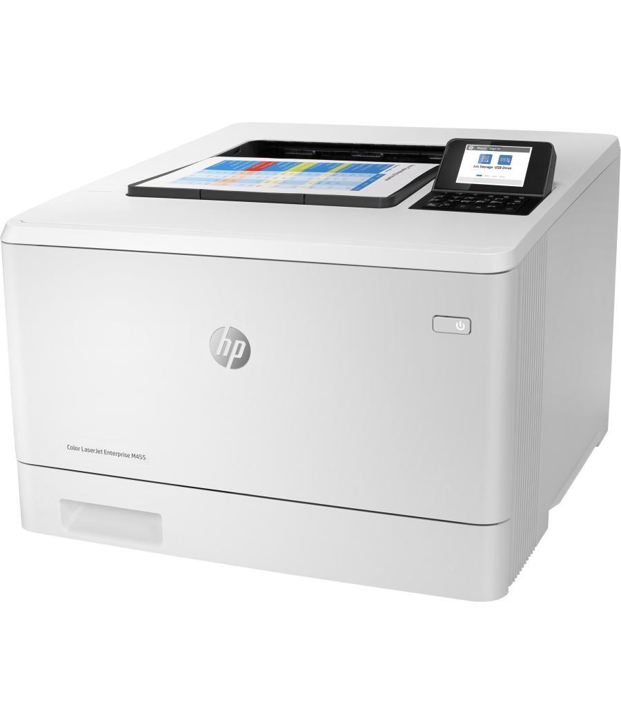 Impresora hp laser monocromo laserjet enterprise m455dn a4 - 27ppm - 1.25gb - usb - red - wifi - duplex