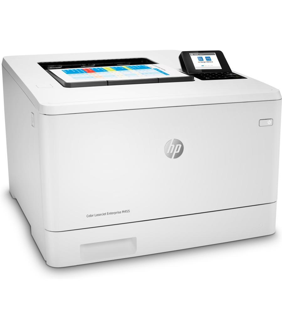 Impresora hp laser monocromo laserjet enterprise m455dn a4 - 27ppm - 1.25gb - usb - red - wifi - duplex