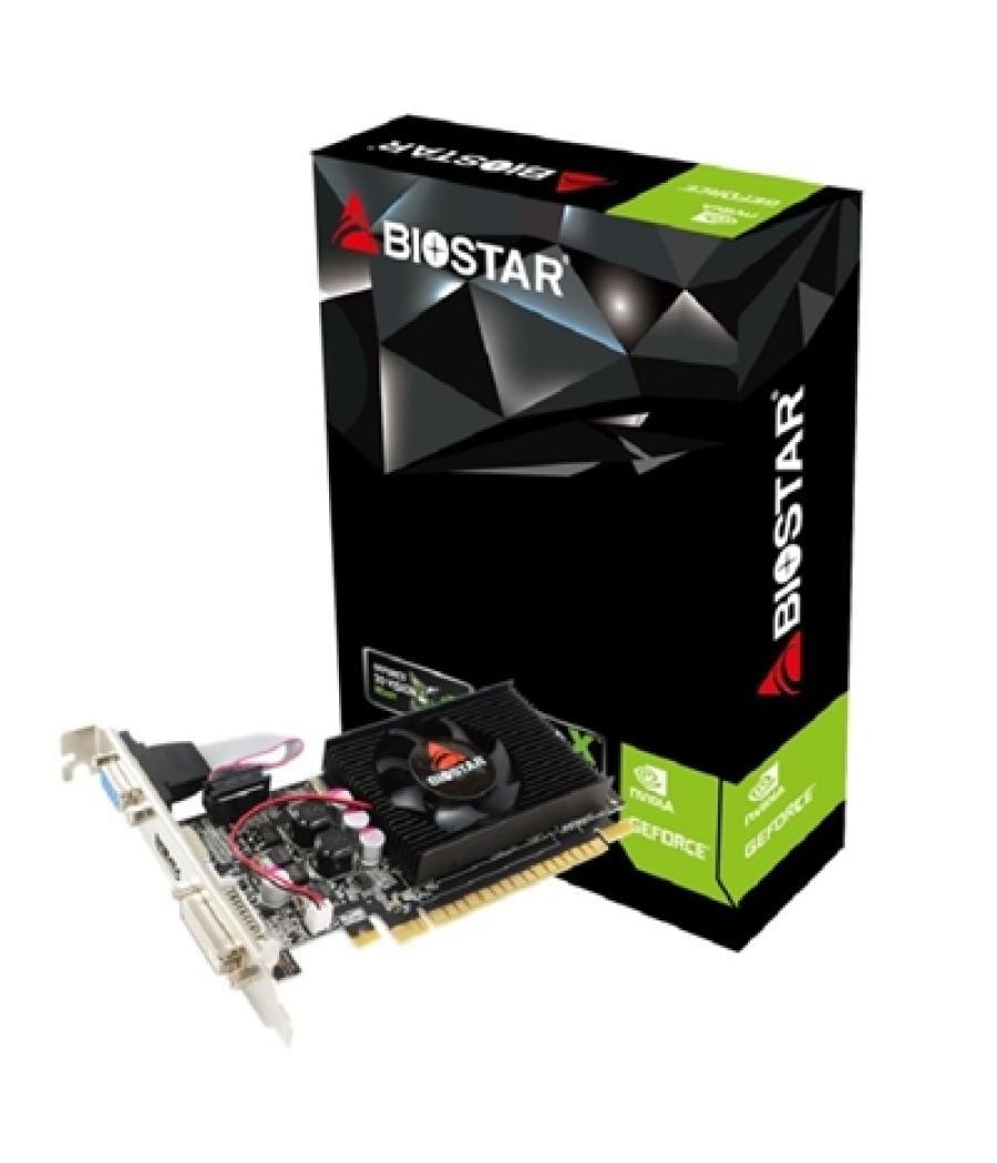 Tarjeta grafica biostar nvidia gt 610 2gb ddr3 hdmi d - sub dvi pci express 2.0