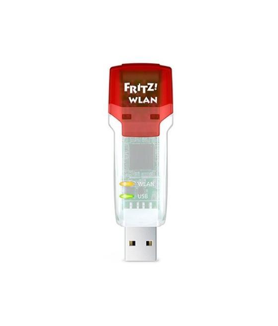 Adaptador usb wifi fritz!wlan wireless lan usb stick ac 860