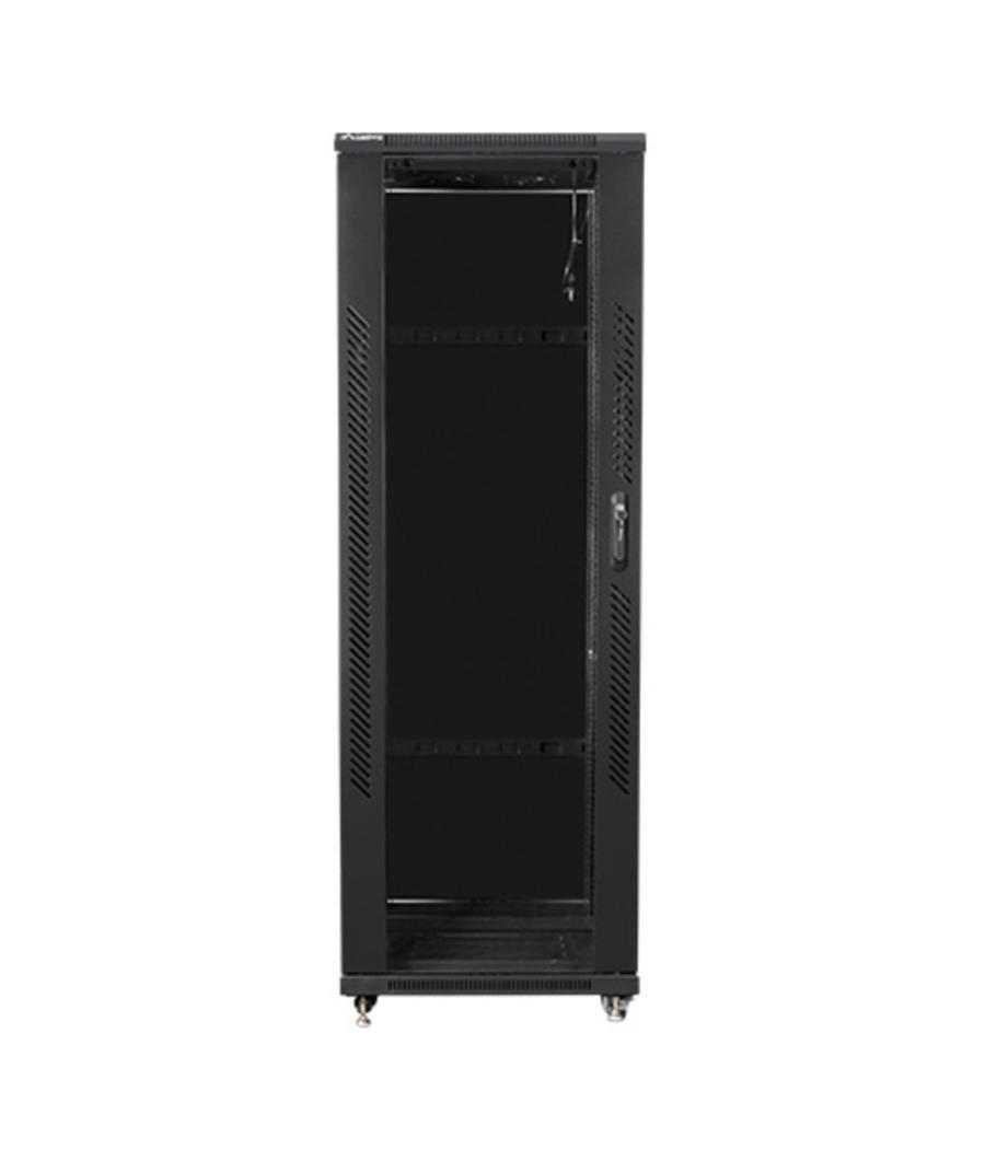 Armario lanberg rack 19pulgadas 37u 600x800 flat pack black negro