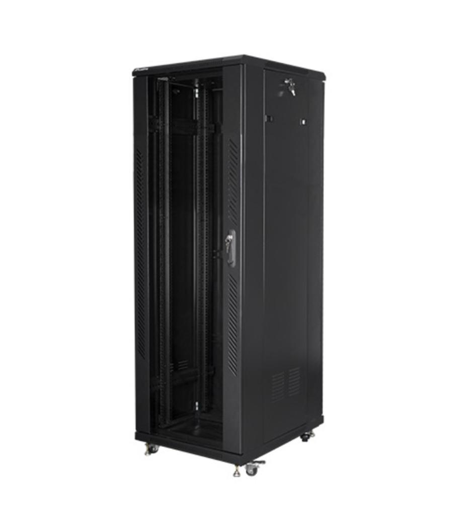 Armario lanberg rack 19pulgadas 37u 600x800 flat pack black negro