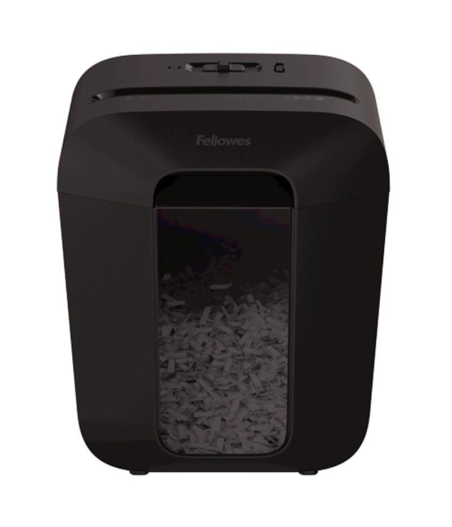 Destructora fellowes lx45/ corte en partículas de 4 x 37mm/ negra