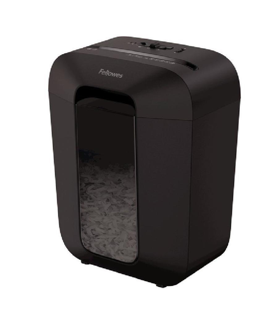 Destructora fellowes lx45/ corte en partículas de 4 x 37mm/ negra