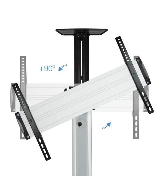 Soporte de pie tooq fs1870m-b para tv de 37-70'/ hasta 50kg