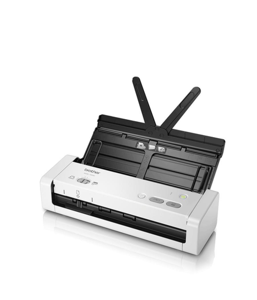 Brother ADS-1200 escaner Escáner con alimentador automático de documentos (ADF) 600 x 600 DPI A4 Negro, Blanco