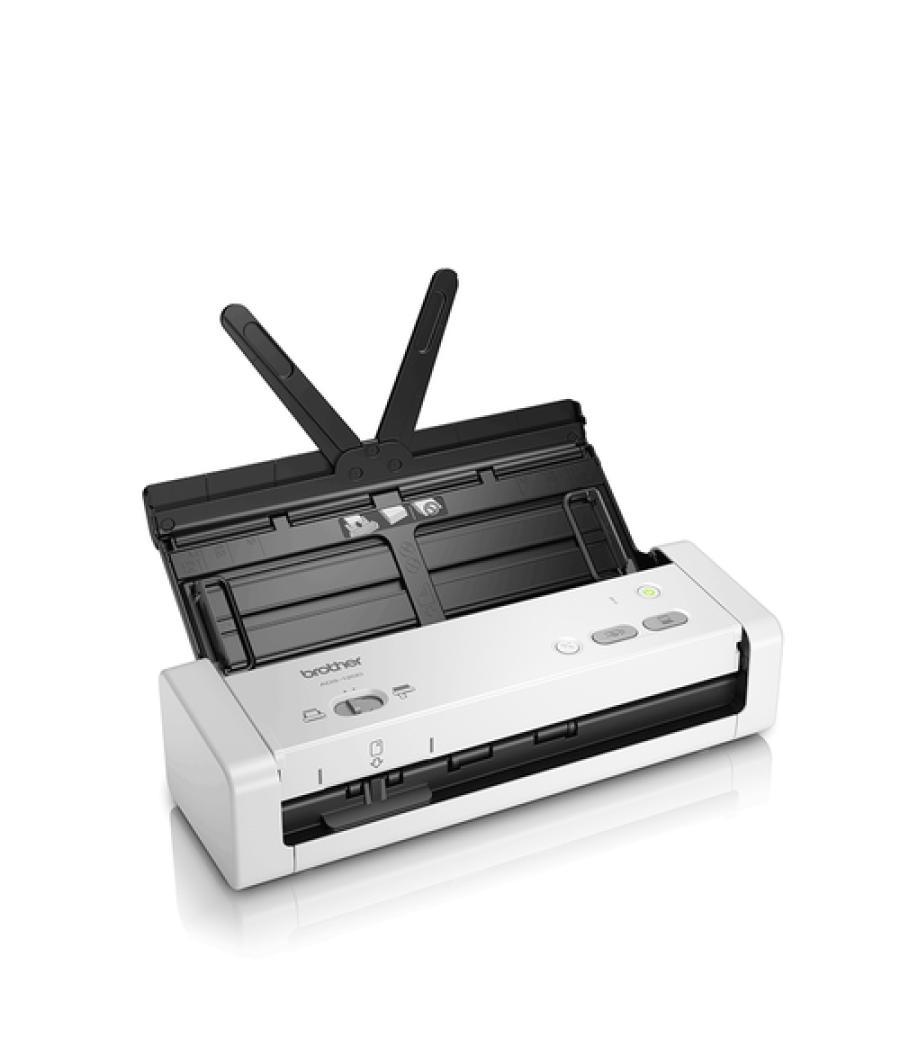 Brother ADS-1200 escaner Escáner con alimentador automático de documentos (ADF) 600 x 600 DPI A4 Negro, Blanco