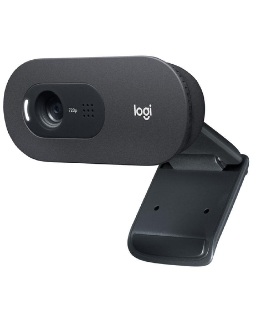 Logitech - webcam c505e - 1280x720 - 30 fps - usb tipo a - foco estático - pantalla panorámica - micrófono