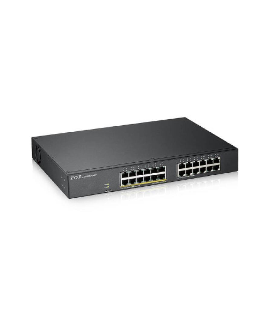 Zyxel gs1900-24ep gestionado l2 gigabit ethernet (10/100/1000) energía sobre ethernet (poe) negro