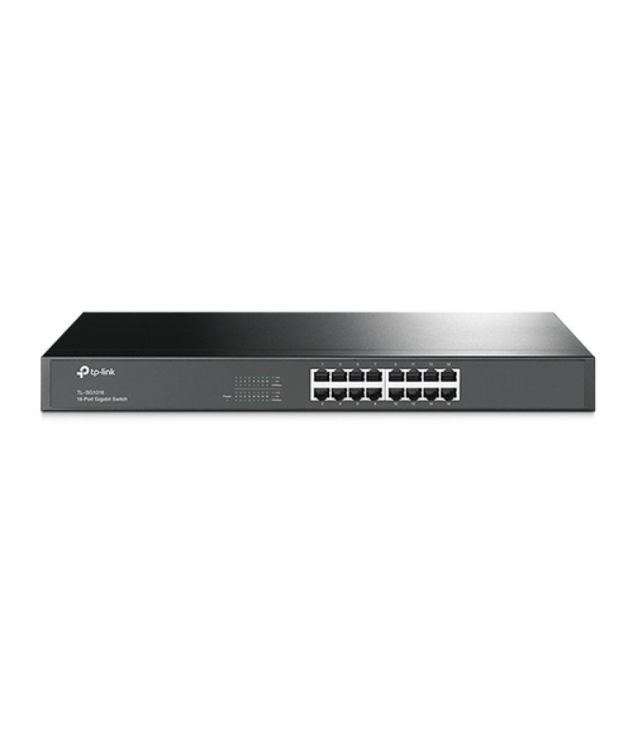 Tplink tl-sg1016 - switch 16 puertos gigabit rj45 - carcasa metálica 1u para rack 19