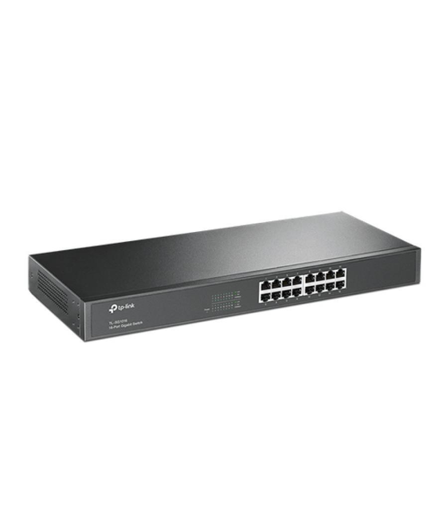 Tplink tl-sg1016 - switch 16 puertos gigabit rj45 - carcasa metálica 1u para rack 19