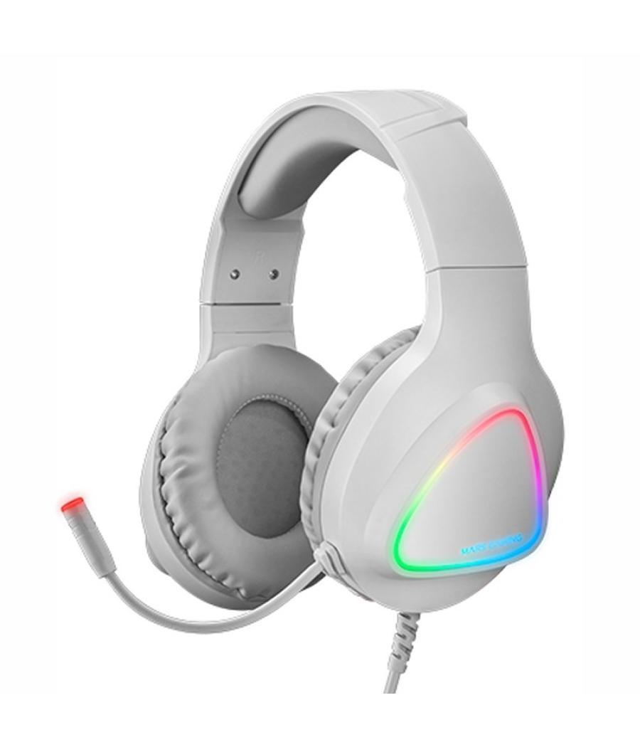 Mars gaming auriculares mh222 rgb white