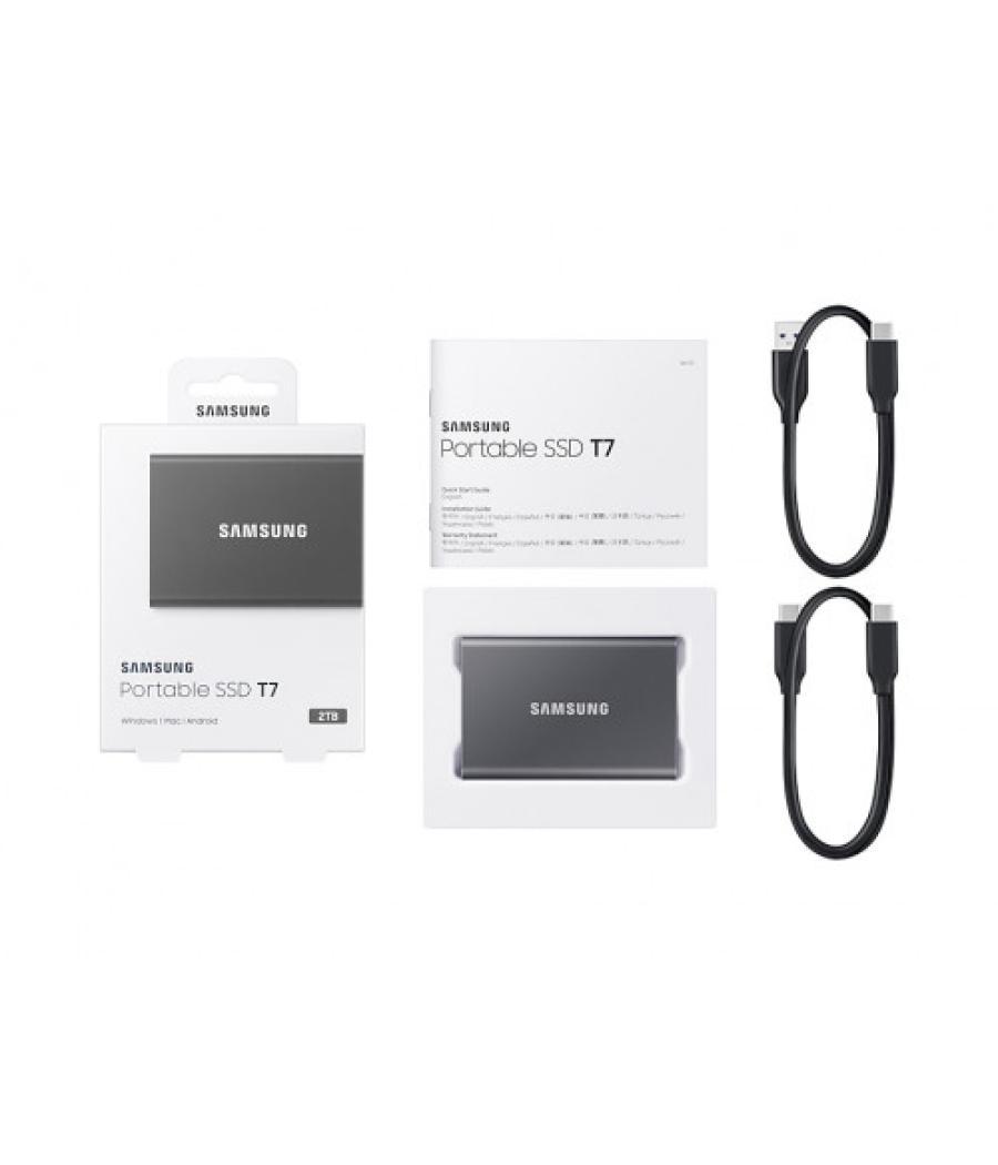 Samsung t7 2000 gb gris