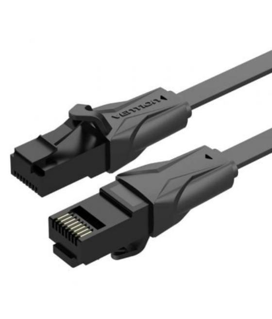 Cable de red latiguillo rj45 utp cat6 awg32 8 m negro vention