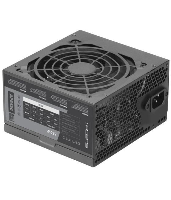 Fuente de alimentación anima apb550/ 550w/ ventilador 12cm/ 80 plus bronze