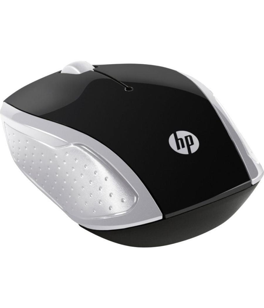 Ratón inalámbrico hp 200/ hasta 1000/ plata