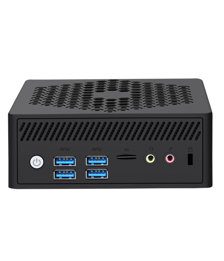 Leotec mini pc intel n100 + 8gb ddr4 + 128gb ssd negro