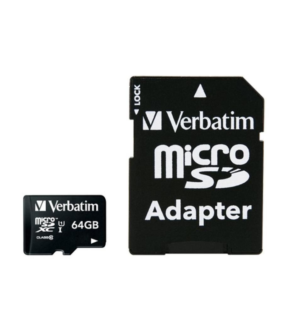 Verbatim Premium memoria flash 64 GB MicroSDXC Clase 10