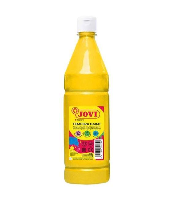 Jovi témpera líquida paint botella 1000ml amarillo