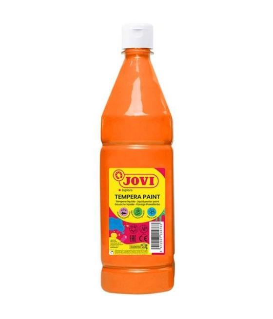 Jovi témpera líquida paint botella 1000ml naranja