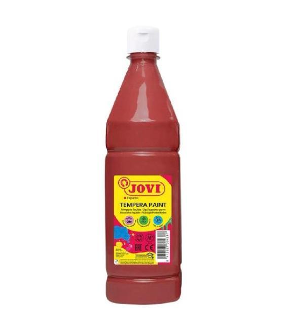 Jovi témpera líquida paint botella 1000ml marrón