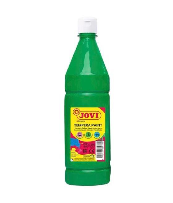 Jovi témpera líquida paint botella 1000ml verde medio