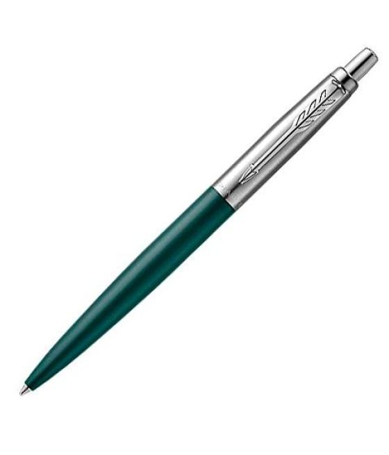 Parker bolígrafo jotter xl greenwich matte green tinta azul acero verde