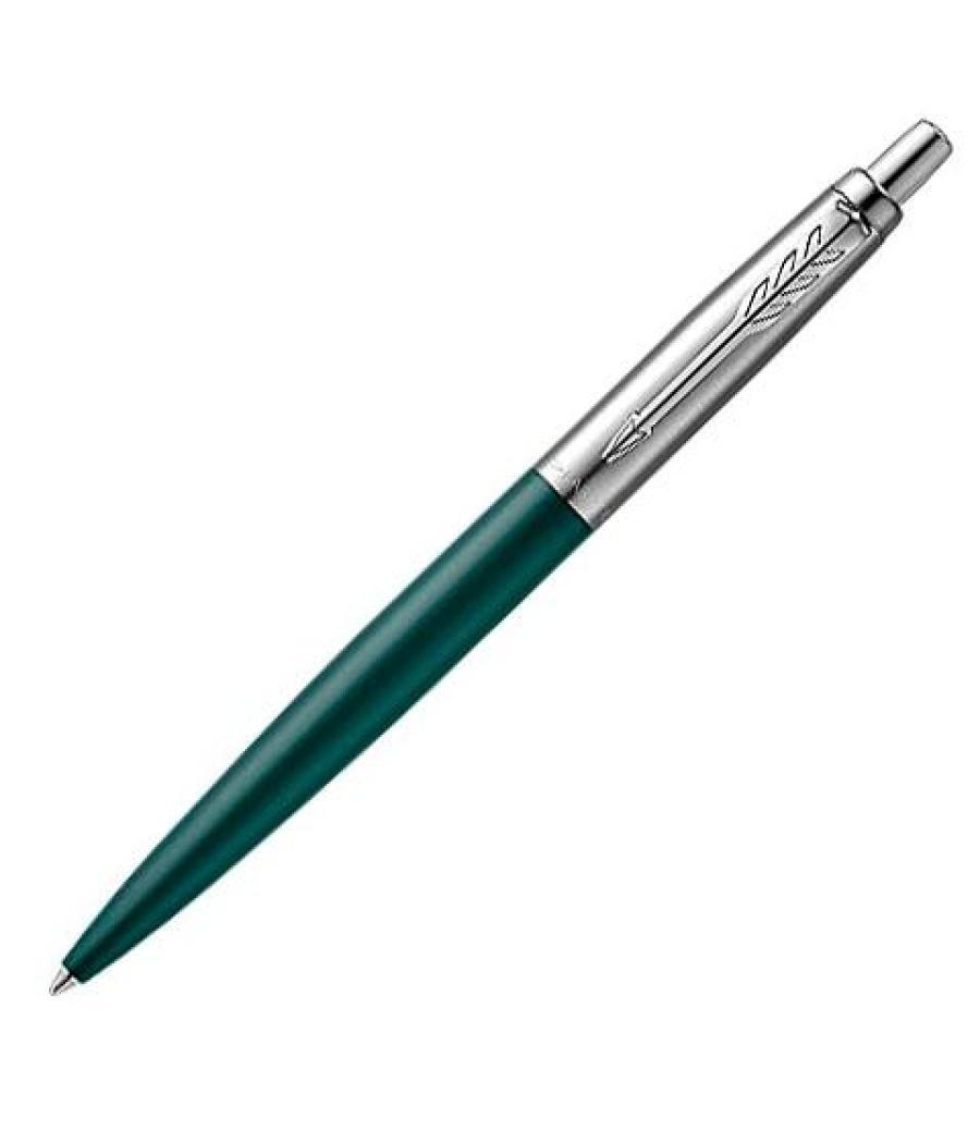 Parker bolígrafo jotter xl greenwich matte green tinta azul acero verde