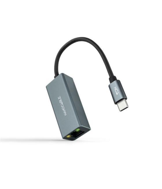 Nanocable conversor usb-c ethernet gigabit