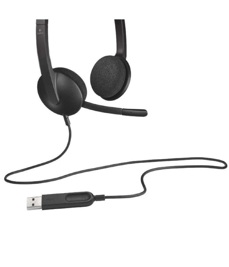 Logitech auricular+micro h340 usb