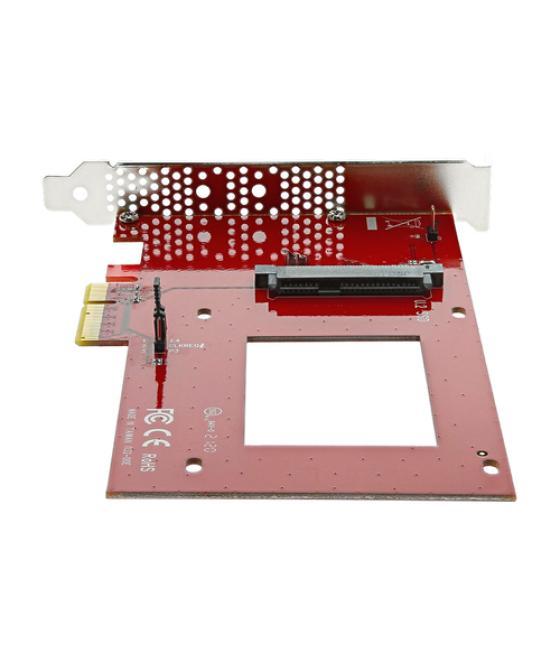 StarTech.com PEX4SFF8639 tarjeta y adaptador de interfaz Interno U.2