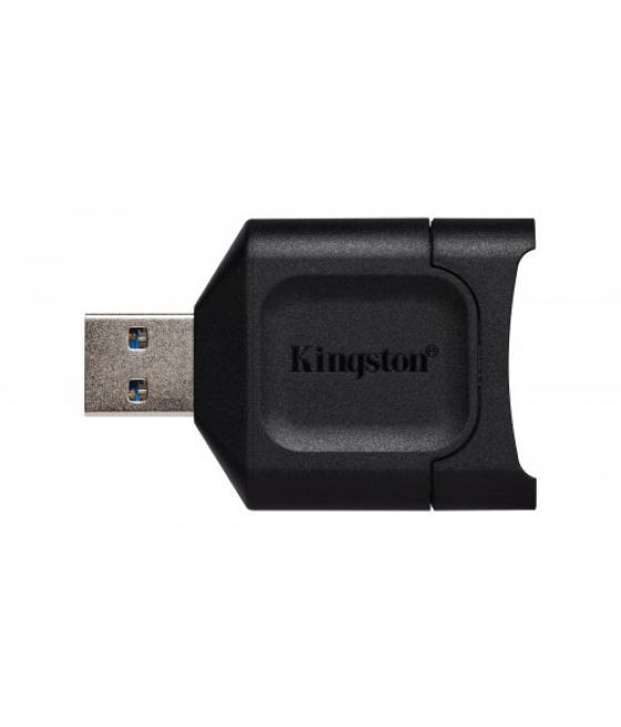 Kingston technology mobilelite plus lector de tarjeta negro usb 3.2 gen 1 (3.1 gen 1) type-a