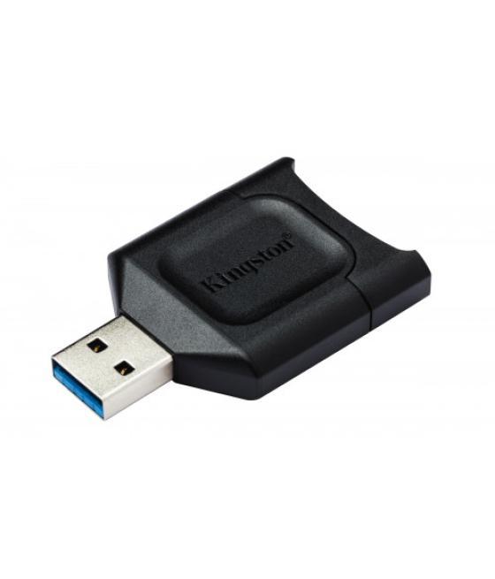 Kingston technology mobilelite plus lector de tarjeta negro usb 3.2 gen 1 (3.1 gen 1) type-a