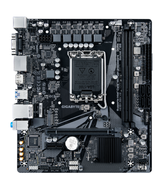 Gigabyte h610m s2h v2 placa base intel h610 express lga 1700 micro atx