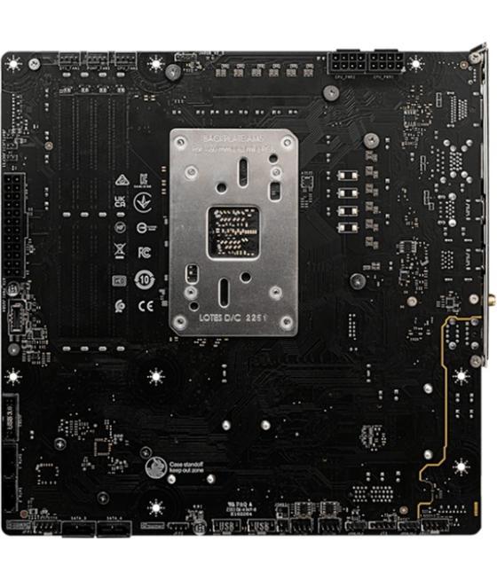 Placa msi b650m project zero,btf,amd,am5,b650,4ddr5,256gb,hdmi+dp,4sata3/6g+2m.2,9usb3.2,2.5gb+wifi6e+bt5.3,matx